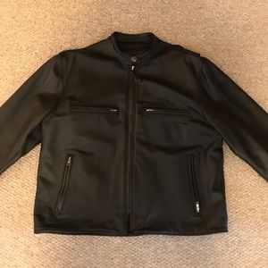 Harley Davidson Black Leather Jacket Men’s. XXL.